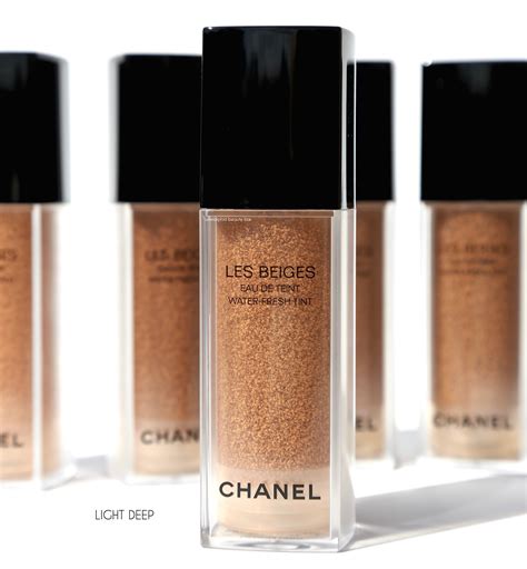 chanel les beiges foundation water fresh|Chanel Les Beiges tinted moisturizer.